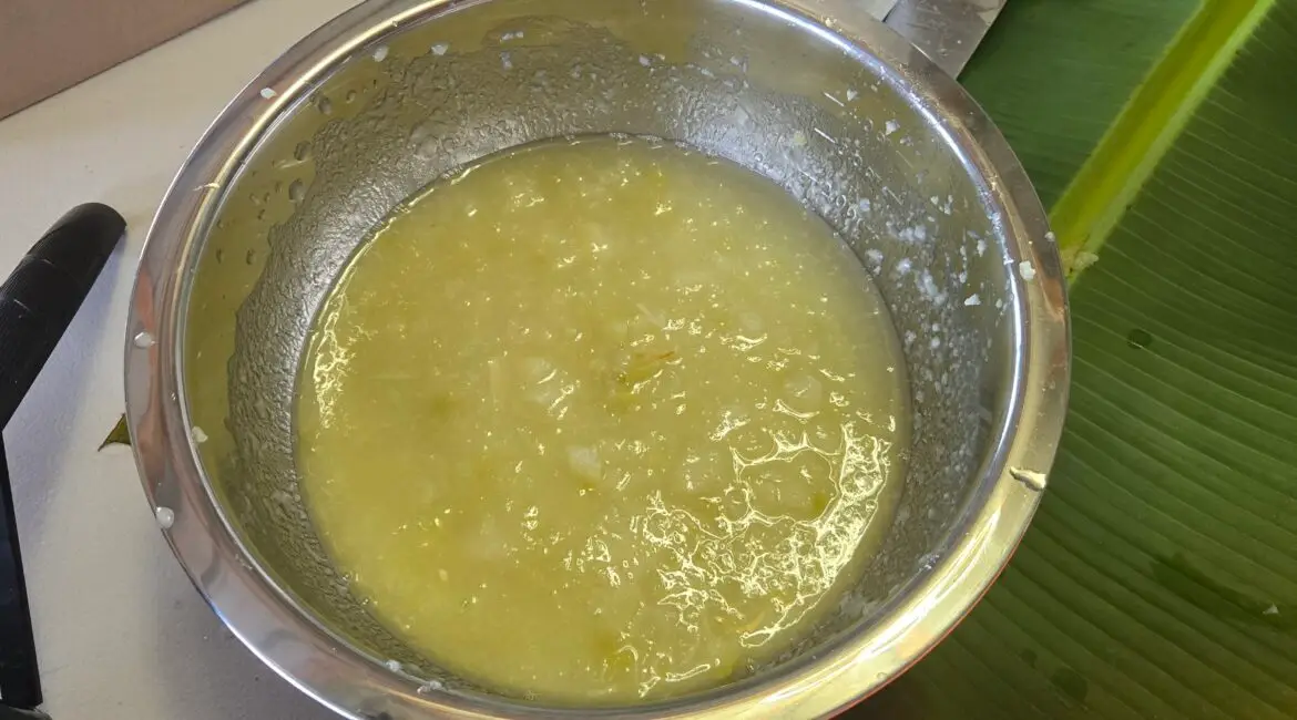 In Ifalikese, we call it Fiefi – this one Chayote.